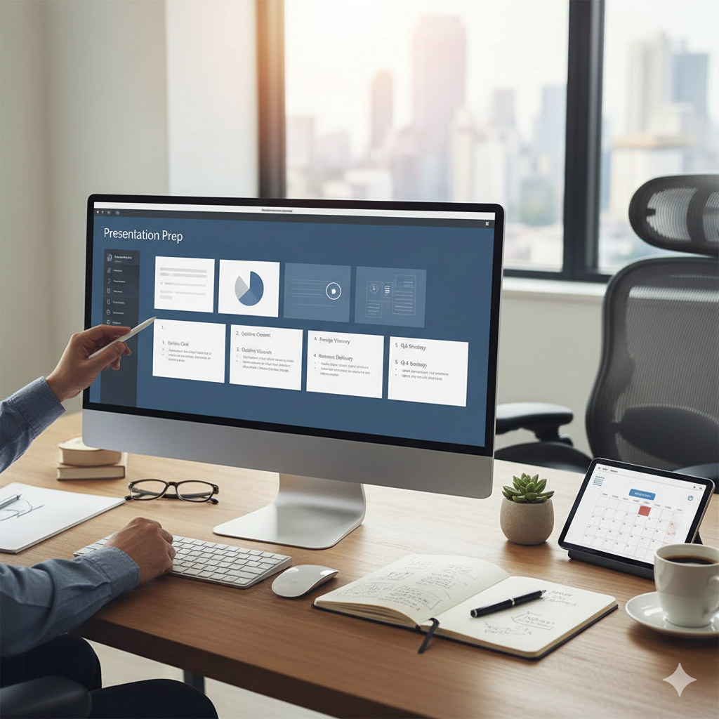 5 passos para preparar uma apresentação de sucesso