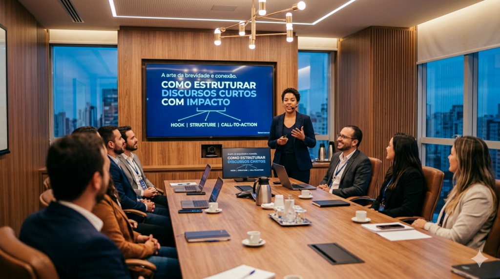 Como estruturar discursos curtos com impacto