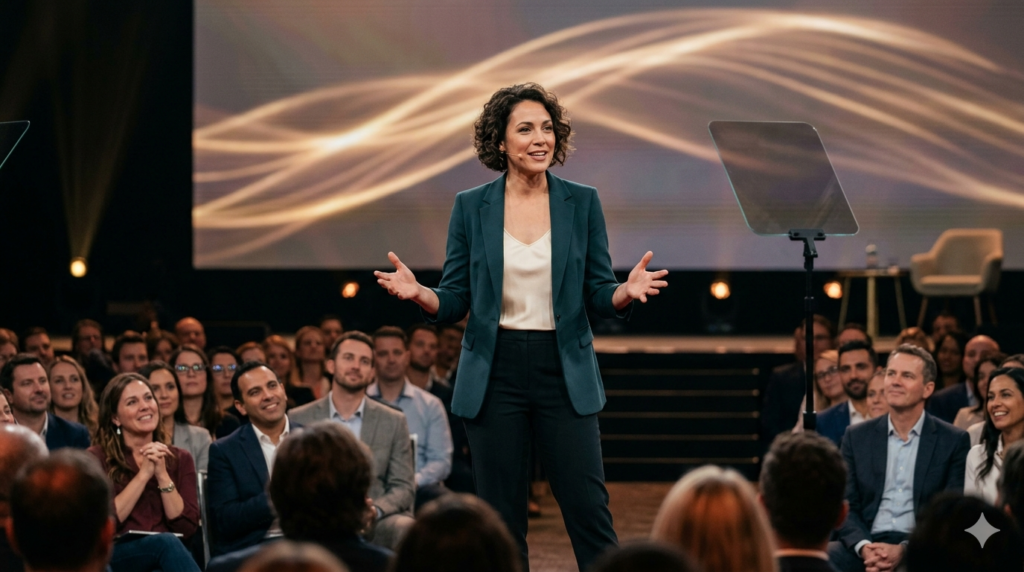 Como transmitir autenticidade em palestras